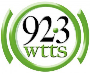 92.3 WTTS FM logo (opens in new window)